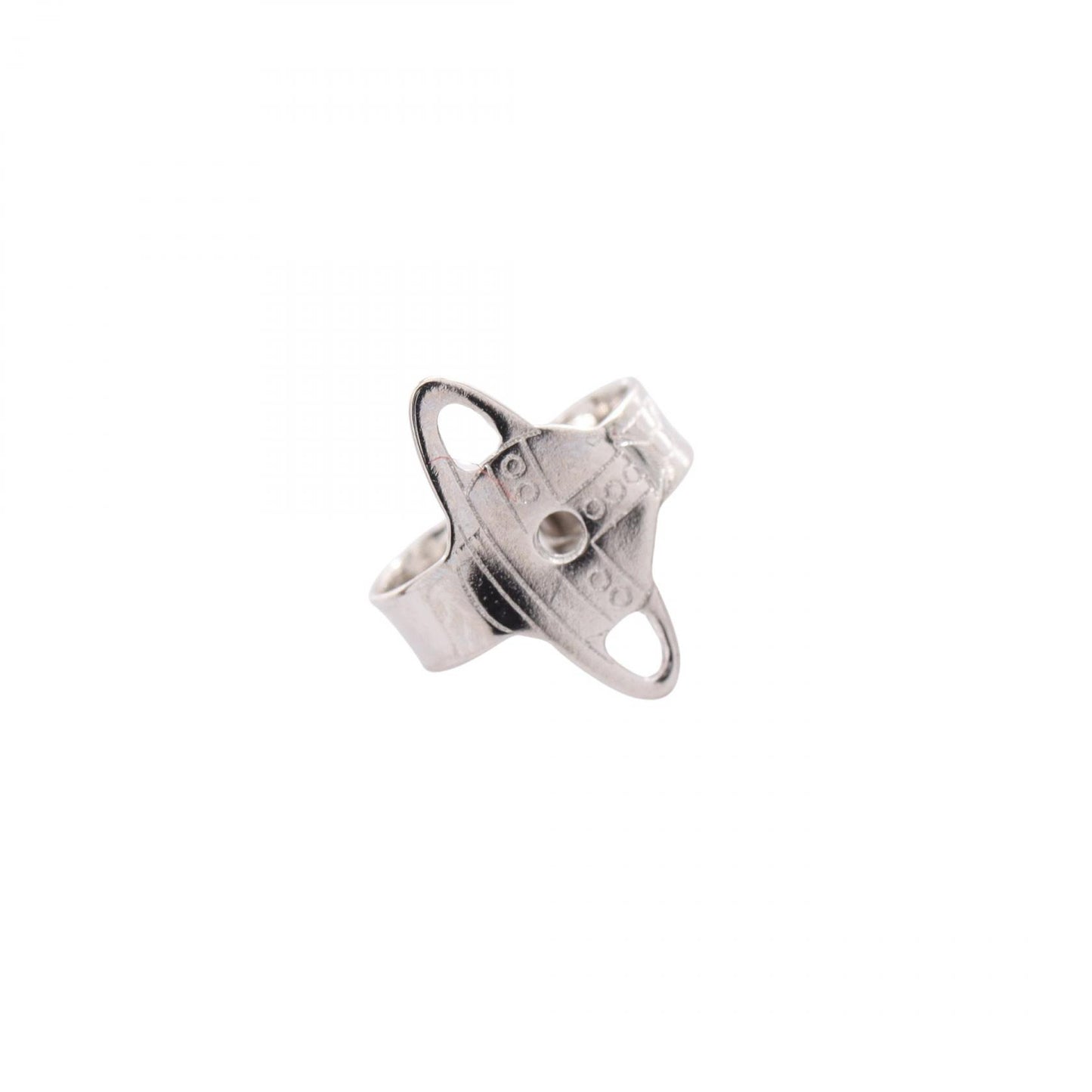 AGNATHA ピアス ラインストーン シルバー ブルー ヴィヴィアンウエストウッド アクセサリー Vivienne Westwood
