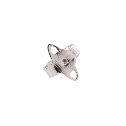 AGNATHA ピアス ラインストーン シルバー ブルー ヴィヴィアンウエストウッド アクセサリー Vivienne Westwood