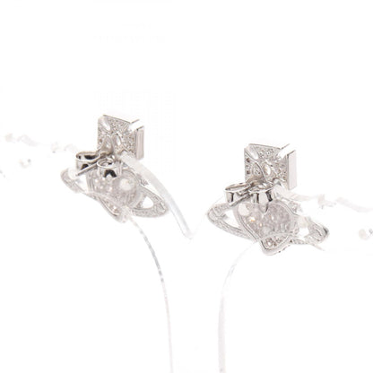 AGNATHA ピアス ラインストーン シルバー クリア ヴィヴィアンウエストウッド アクセサリー Vivienne Westwood