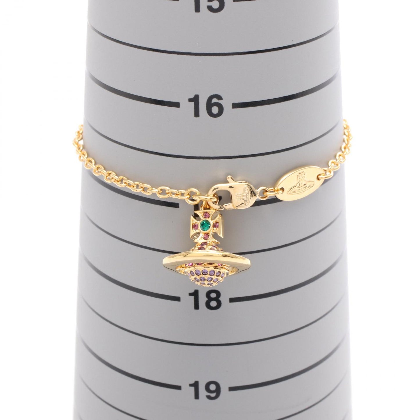 KIKA ORB ブレスレット GP ラインストーン ゴールド マルチカラー ヴィヴィアンウエストウッド アクセサリー Vivienne Westwood