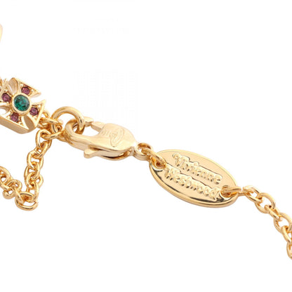 KIKA ORB ブレスレット GP ラインストーン ゴールド マルチカラー ヴィヴィアンウエストウッド アクセサリー Vivienne Westwood