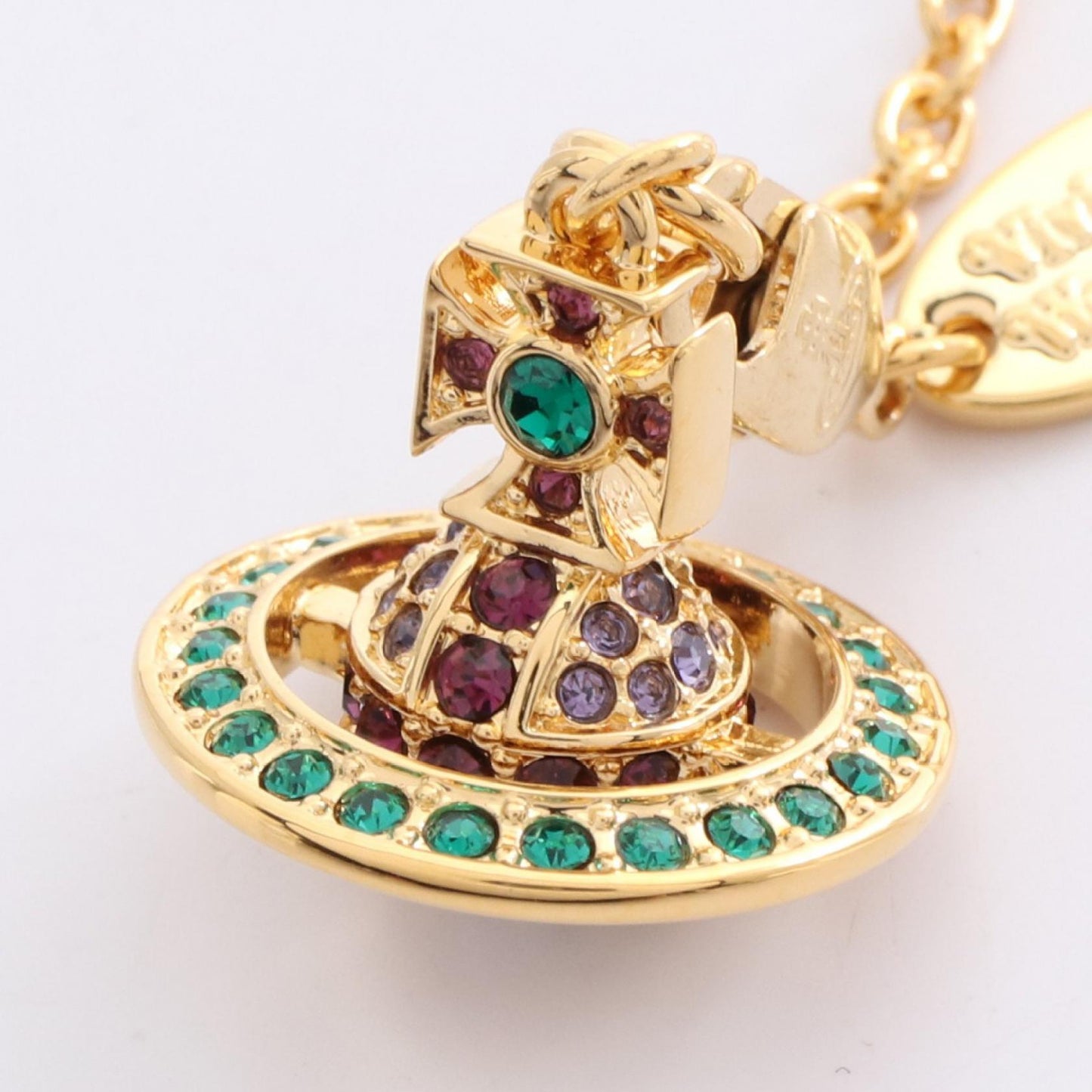 KIKA ORB ブレスレット GP ラインストーン ゴールド マルチカラー ヴィヴィアンウエストウッド アクセサリー Vivienne Westwood
