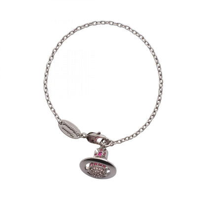 KIKA ORB ブレスレット ラインストーン シルバー ピンク ヴィヴィアンウエストウッド アクセサリー Vivienne Westwood
