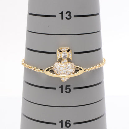 AGNATHA BRACELET ブレスレット GP ラインストーン ゴールド クリア ヴィヴィアンウエストウッド アクセサリー Vivienne Westwood
