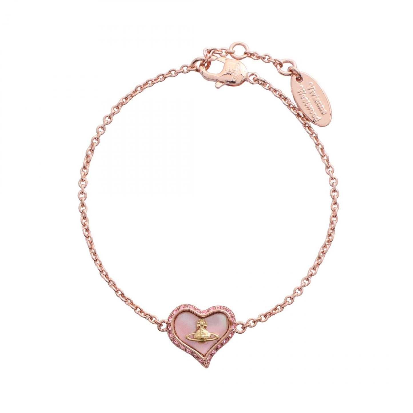 PETRA ブレスレット GP ラインストーン ピンクゴールド ゴールド ピンク ヴィヴィアンウエストウッド アクセサリー Vivienne Westwood