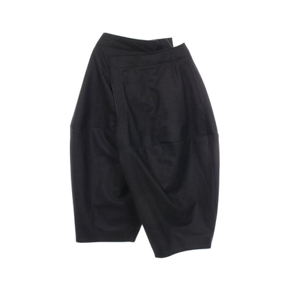 変形 サルエルパンツ ウール ナイロン ブラック コムデギャルソン ボトムス Comme des Garcons