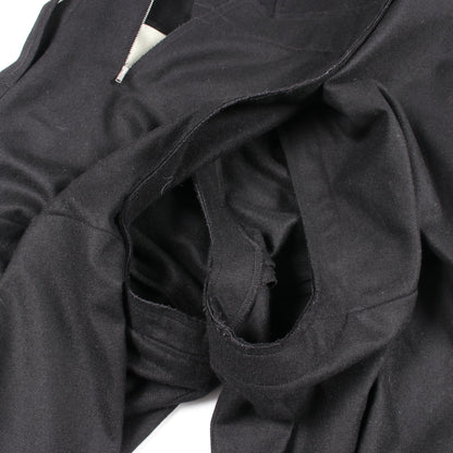変形 サルエルパンツ ウール ナイロン ブラック コムデギャルソン ボトムス Comme des Garcons