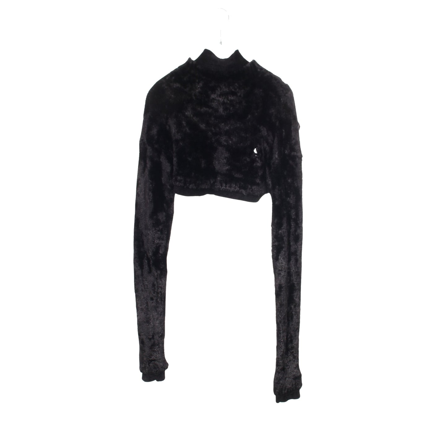 Layered Cropped Knit Cardigan カーディガン レーヨン ナイロン ブラック メゾンミハラヤスヒロ