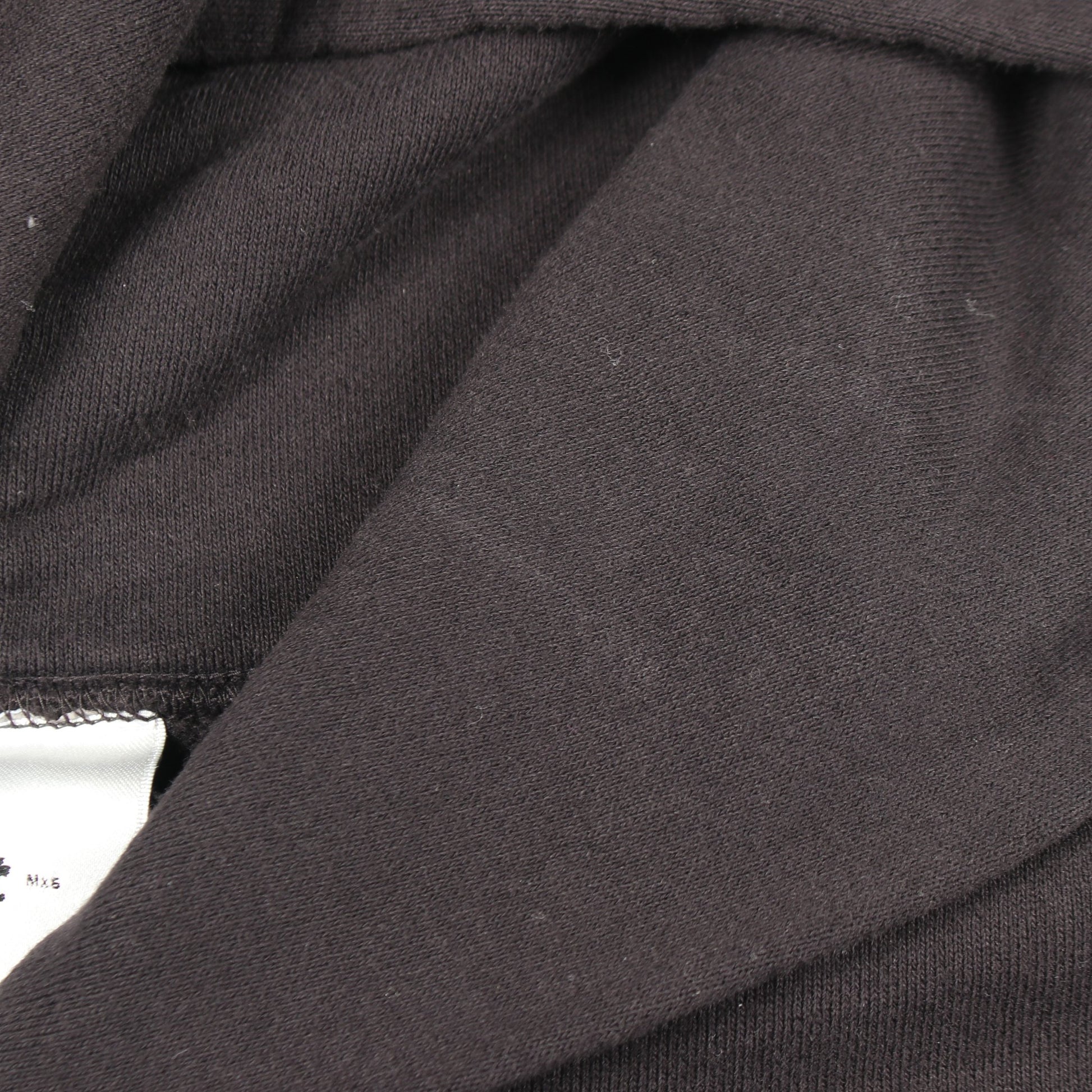 HOODIE RIBON SAINT プルオーバーパーカー コットン ブラック セント マイケル トップス SAINT MICHAEL