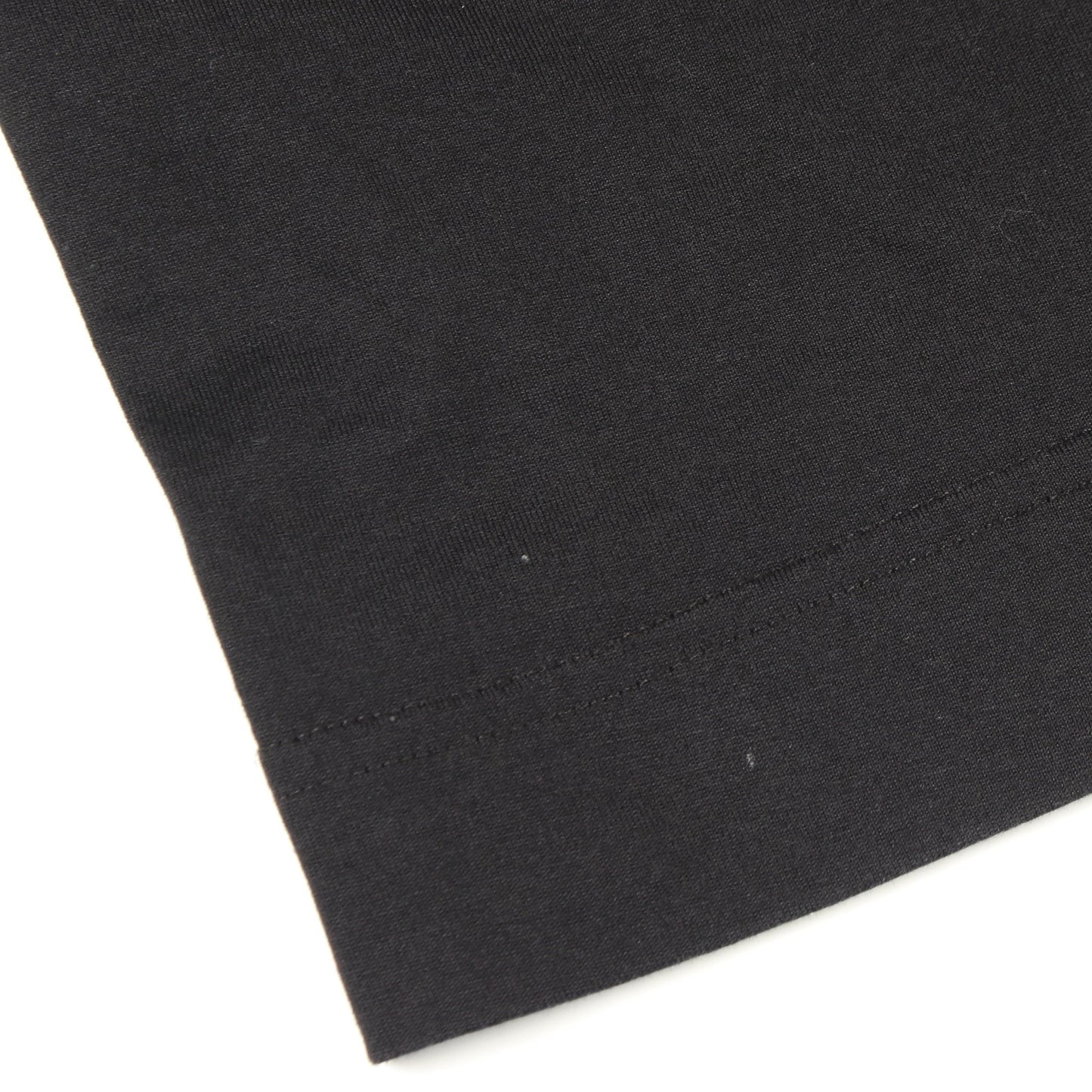 ロゴ刺繍 クルーネック 半袖Tシャツ コットン ブラック ジバンシィ トップス GIVENCHY