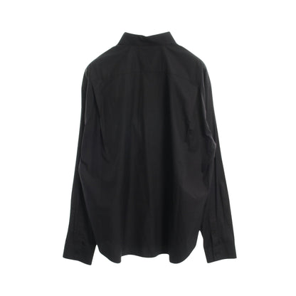 ロゴプリント 長袖 シャツ XXS ブラック バレンシアガ トップス BALENCIAGA