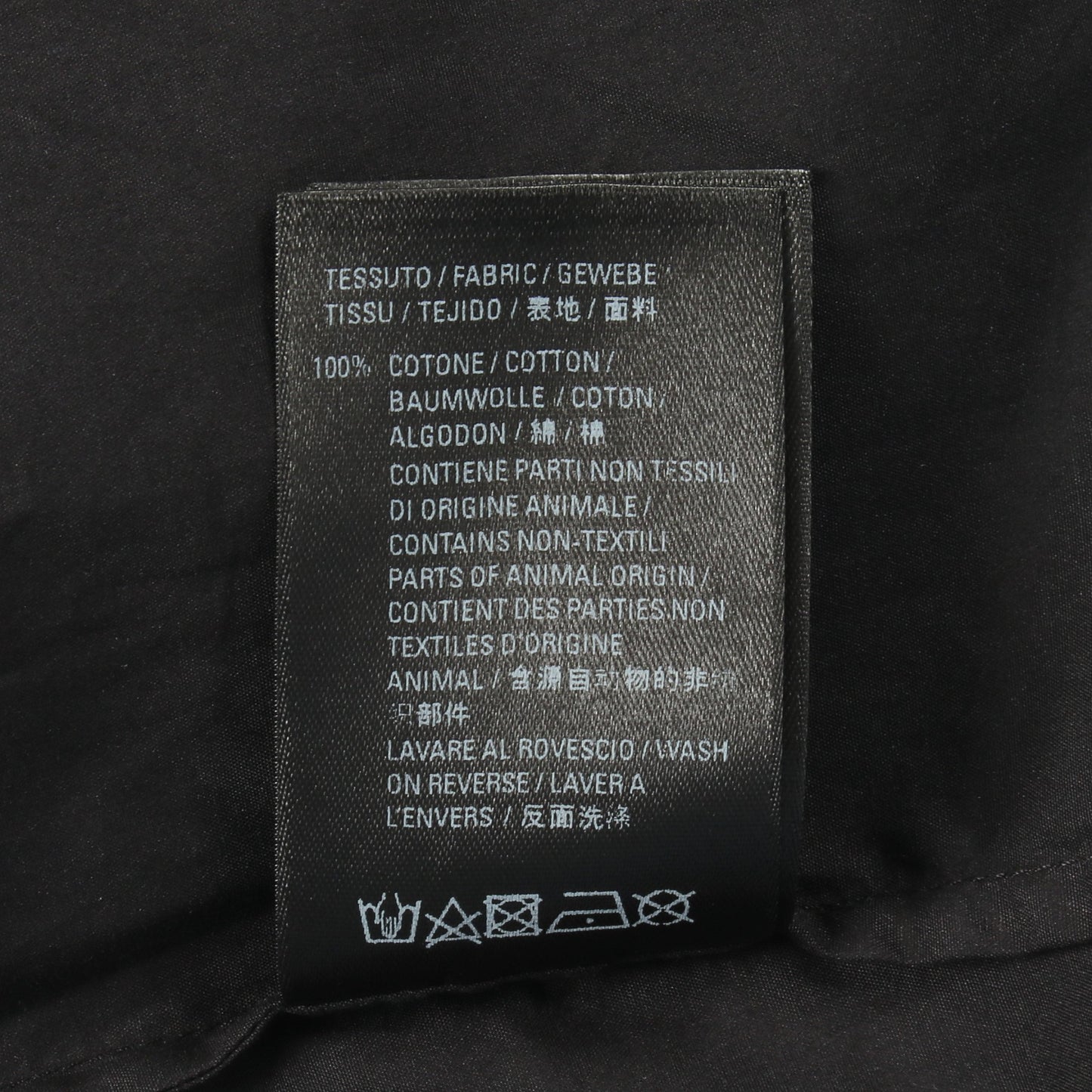 ロゴプリント 長袖 シャツ XXS ブラック バレンシアガ トップス BALENCIAGA