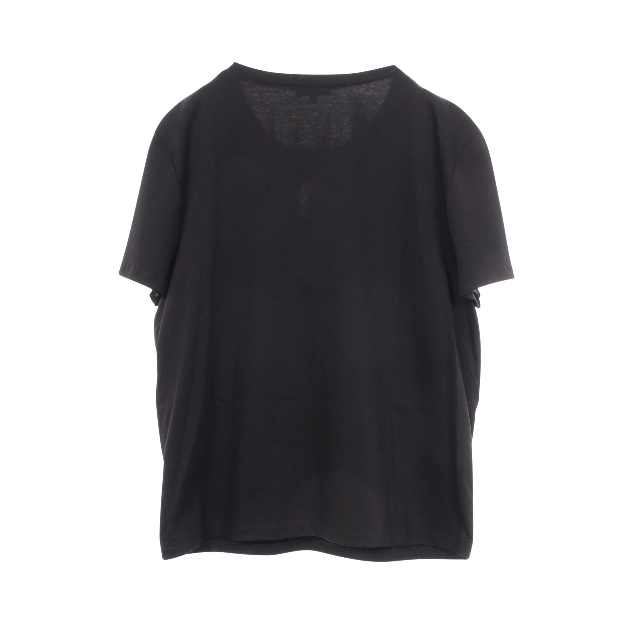 クルーネック 半袖Tシャツ コットン ブラック シャネル – RECLO
