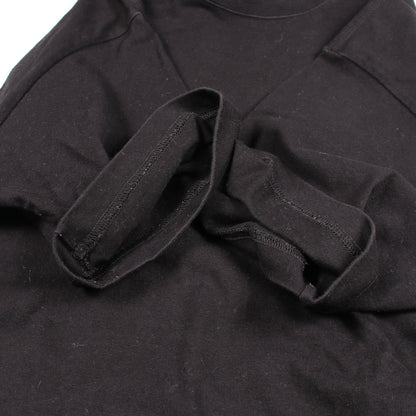 SYMBOLIC LOGO オーバーサイズ 半袖Tシャツ コットン ブラック バレンシアガ