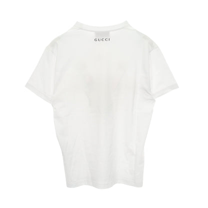 GUCCI × ヒグチユウコ 日本限定 ネコ 半袖Tシャツ コットン ホワイト グッチ トップス GUCCI