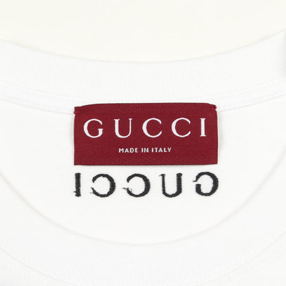 GUCCI × ヒグチユウコ 日本限定 ネコ 半袖Tシャツ コットン ホワイト グッチ トップス GUCCI