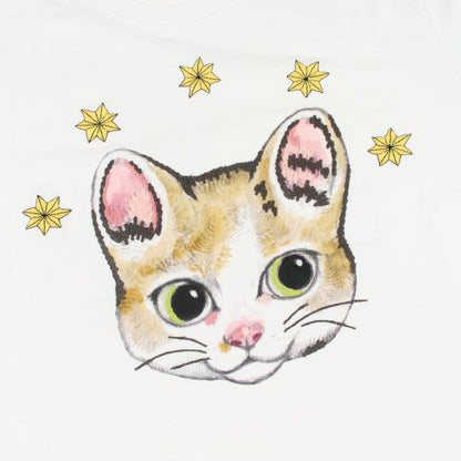 GUCCI × ヒグチユウコ 日本限定 ネコ 半袖Tシャツ コットン ホワイト グッチ トップス GUCCI