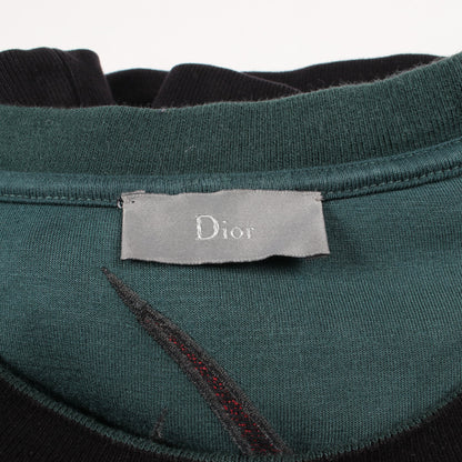 ATELIER ロゴ刺繍 スウェットシャツ レーヨン ブラック ディオールオム トップス Dior HOMME