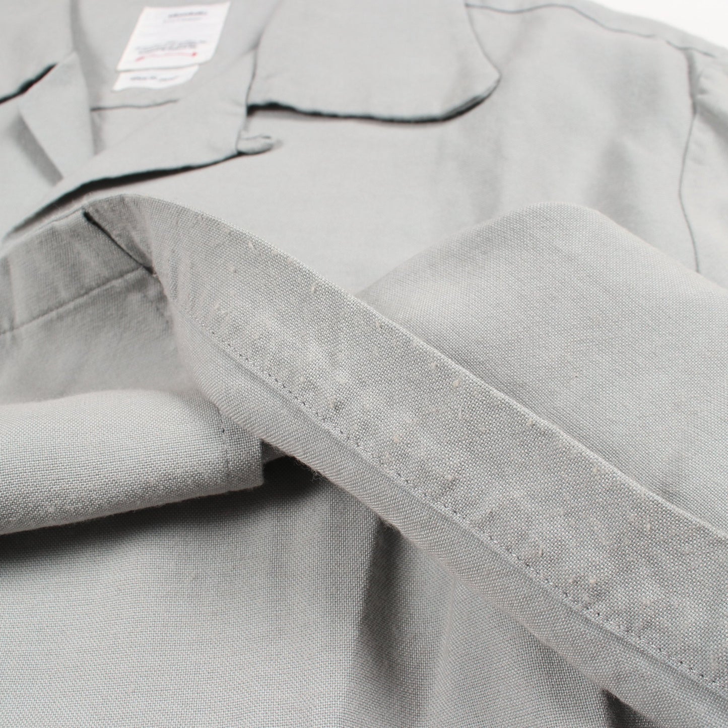 KEESEY G.S.SHIRT 長袖 シャツ レーヨン ブルーグレー ビズビム