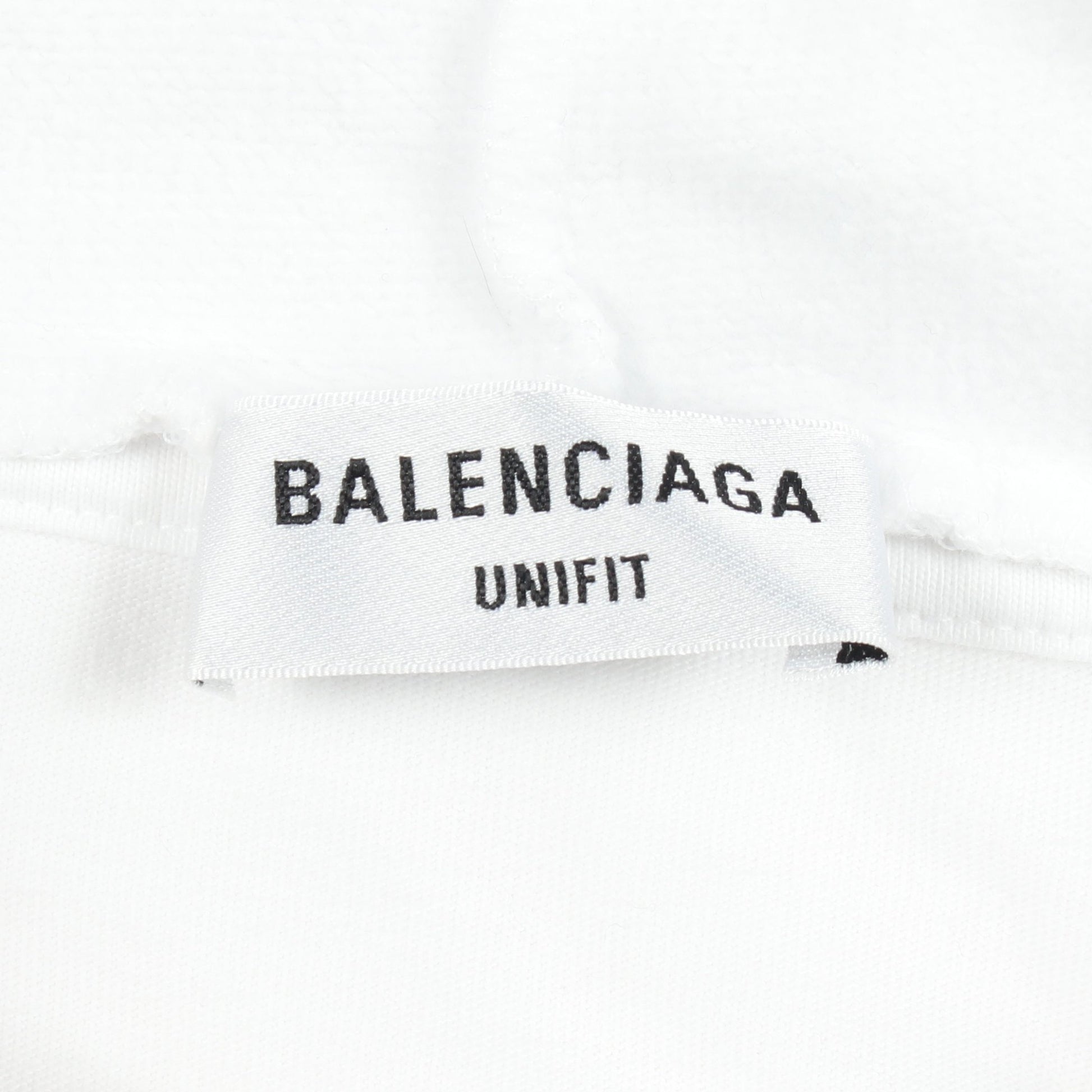 グラフィックロゴ レイヤードデザイン プルオーバーパーカー コットン ホワイト ピンク バレンシアガ トップス BALENCIAGA