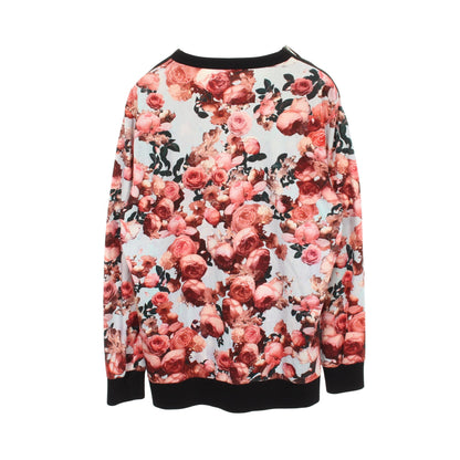 花柄 スウェットシャツ コットン ピンク マルチカラー ジバンシィ トップス GIVENCHY