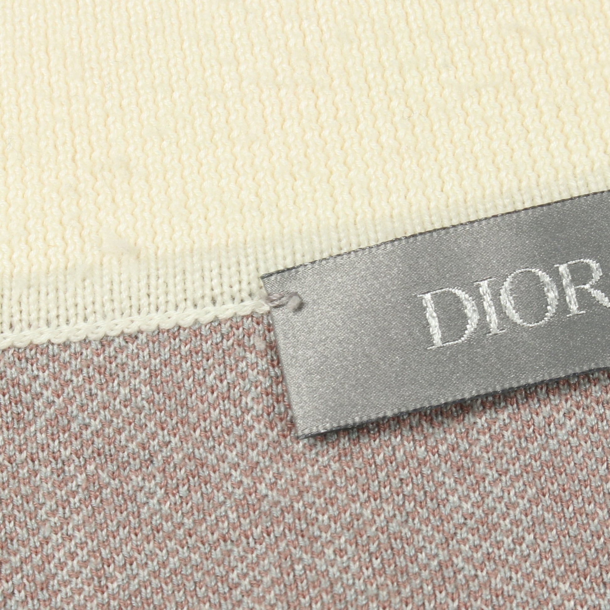 オブリーク ポロシャツ コットン グレー マルチカラー クリスチャンディオール トップス Christian Dior