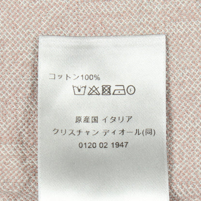 オブリーク ポロシャツ コットン グレー マルチカラー クリスチャンディオール トップス Christian Dior