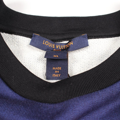 タイダイ スウェット 半袖 カットソー コットン ネイビー パープル オレンジ ルイヴィトン トップス LOUIS VUITTON
