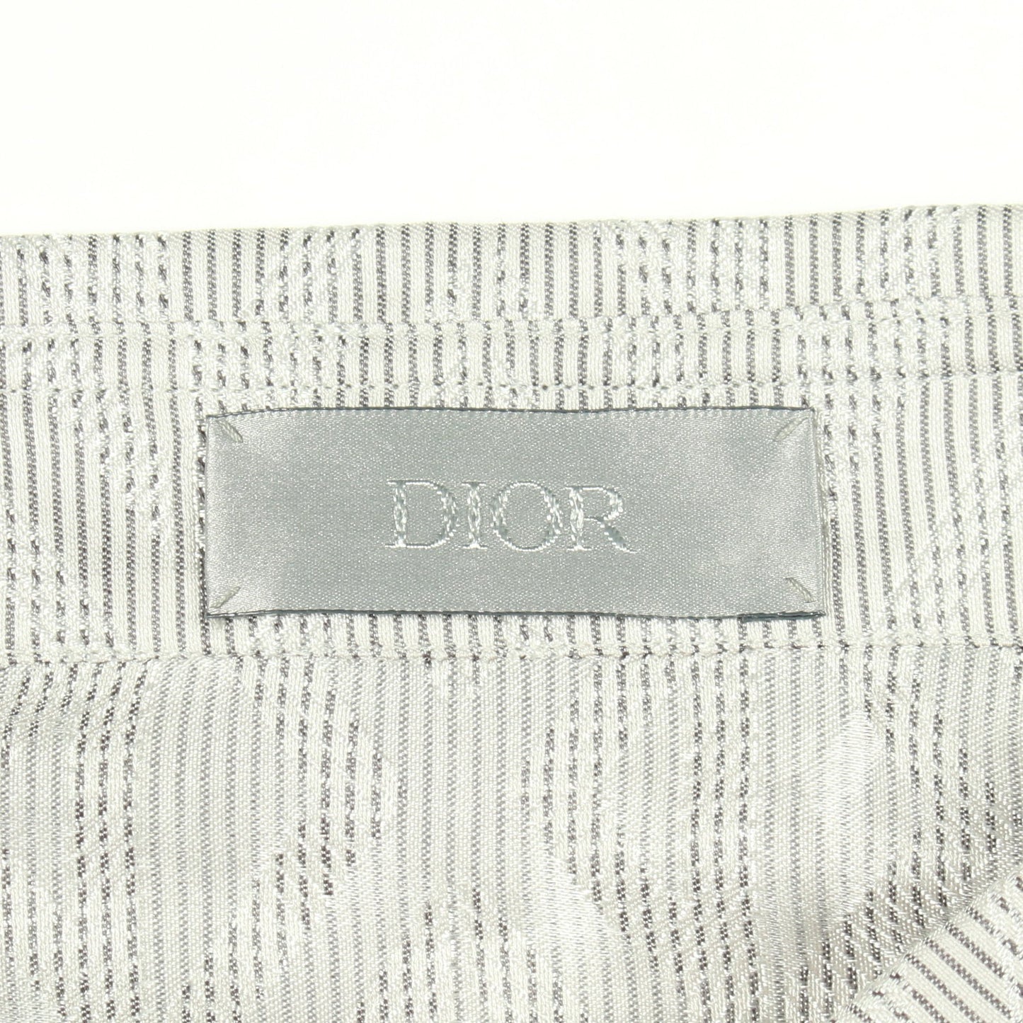 CDダイヤモンド アノラック プルオーバー シャツ コットン シルク グレー ディオール トップス DIOR