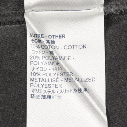 ロゴワッペン プルオーバーパーカー コットン グレー ルイヴィトン トップス LOUIS VUITTON