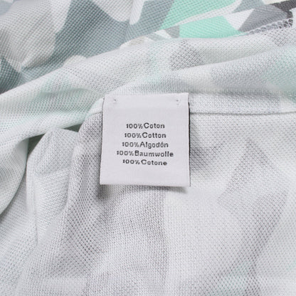 PUZZLE VEGETAL 半袖Tシャツ コットン ホワイト グレー ライトグリーン エルメス トップス HERMES