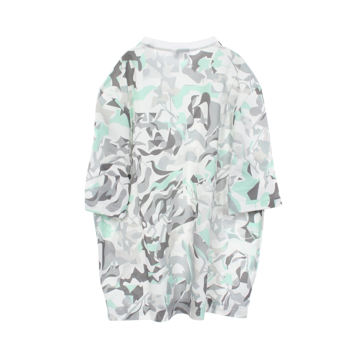 PUZZLE VEGETAL 半袖Tシャツ コットン ホワイト グレー ライトグリーン エルメス トップス HERMES
