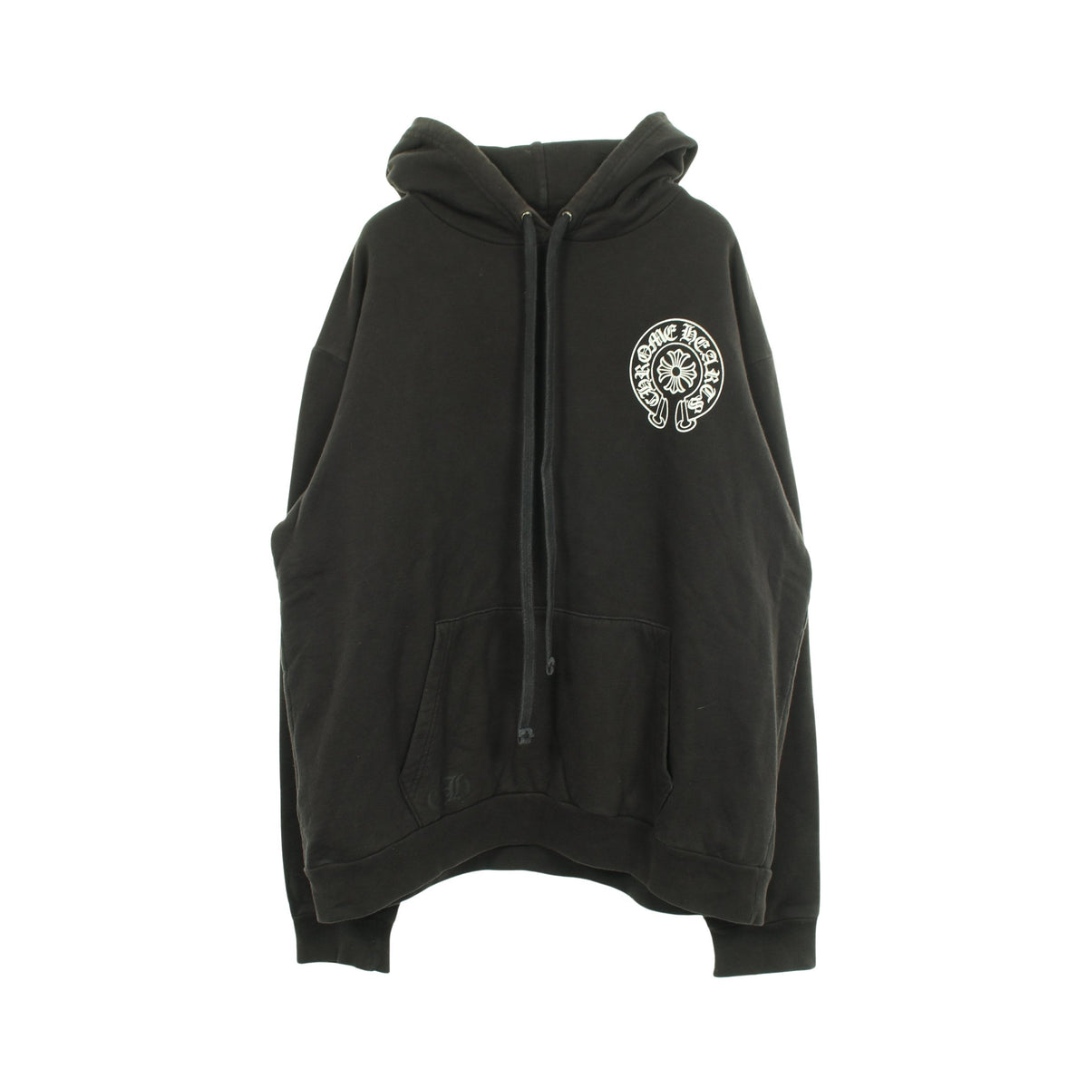 ホースシュー ロサンゼルス限定 プルオーバーパーカー コットン ブラック クロムハーツ トップス Chrome Hearts