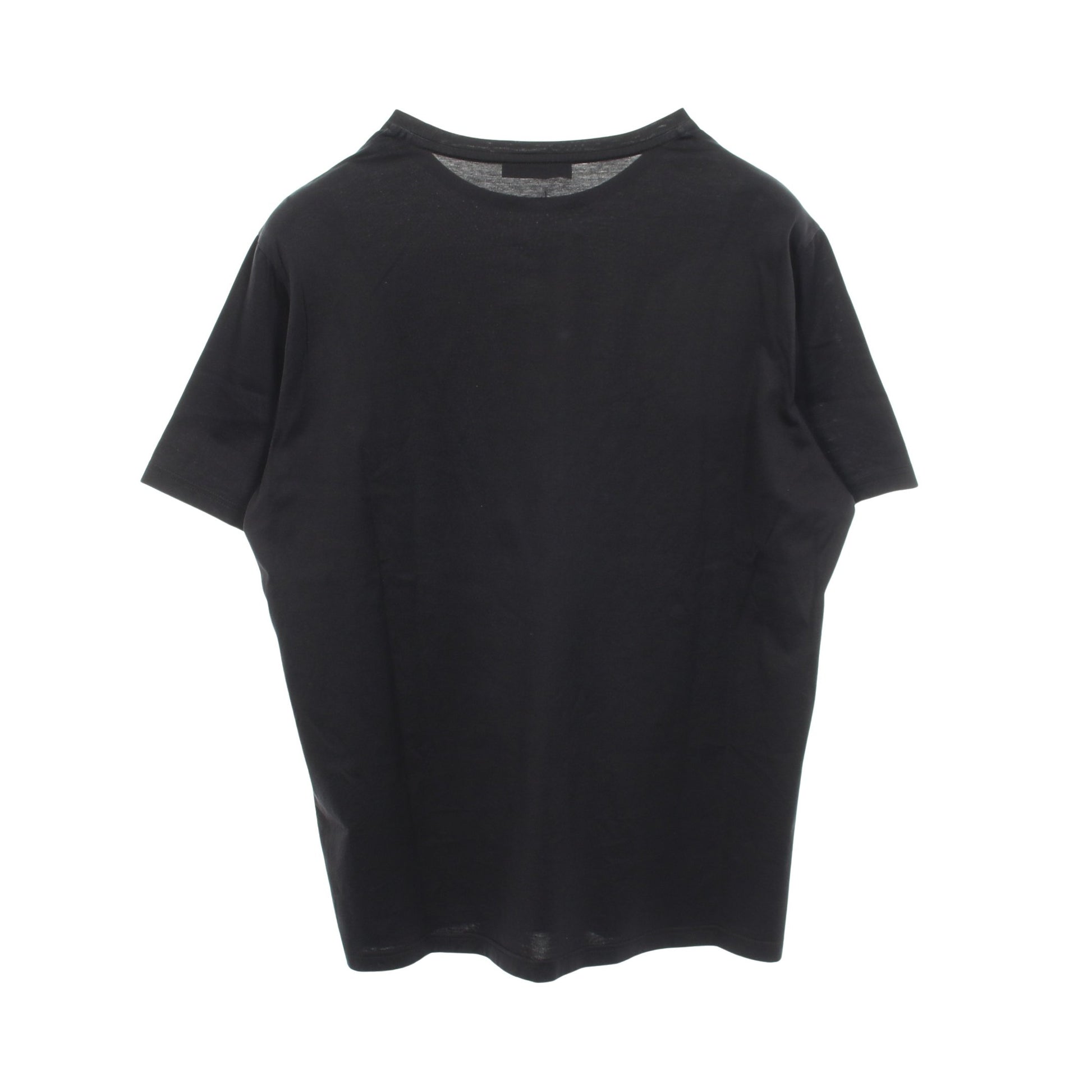 ロゴプリント 半袖Tシャツ コットン ブラック プラダ トップス PRADA
