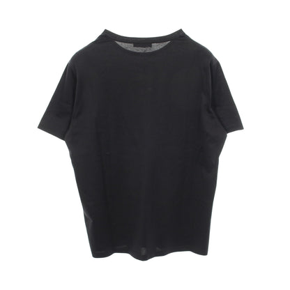 ロゴプリント 半袖Tシャツ コットン ブラック プラダ トップス PRADA