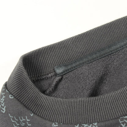 ダミエスプレッドプリンテッド スウェットシャツ コットン グレー ルイヴィトン トップス LOUIS VUITTON