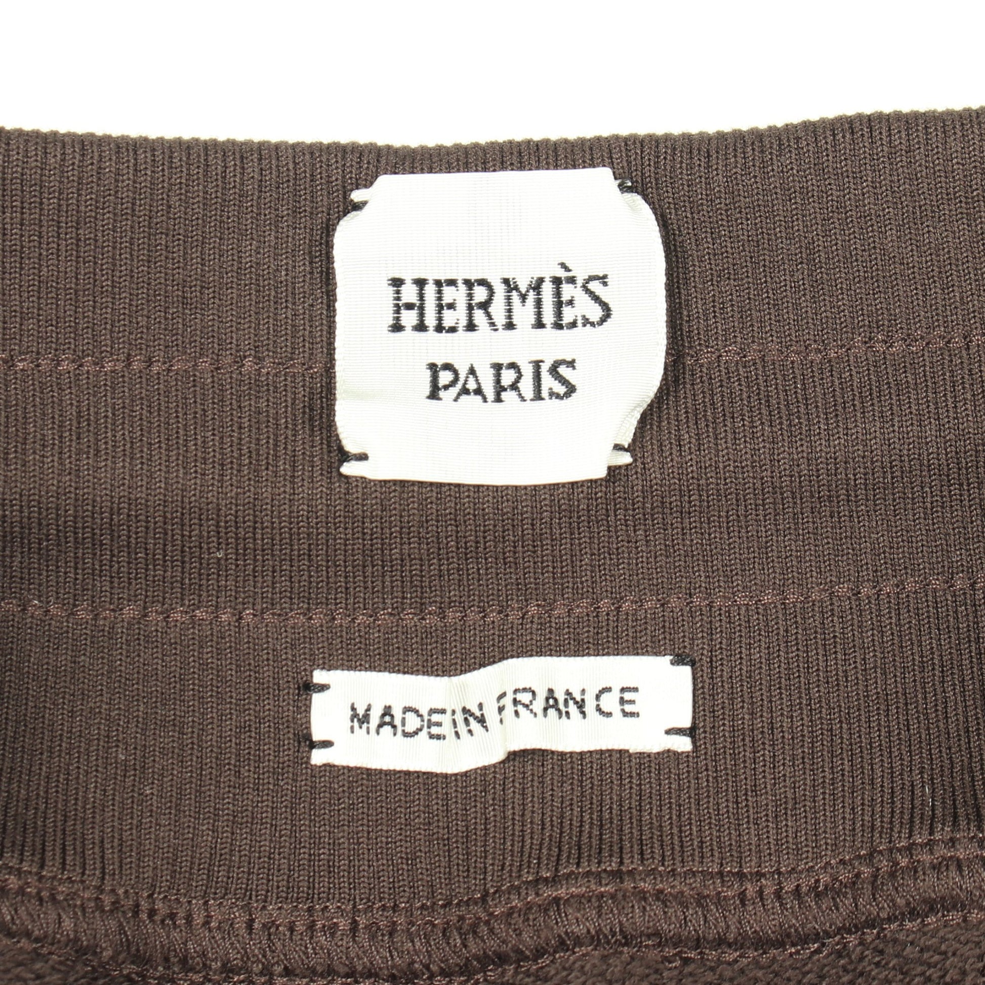 Coaching Remix スカート コットン ブラウン ブラック エルメス ボトムス HERMES