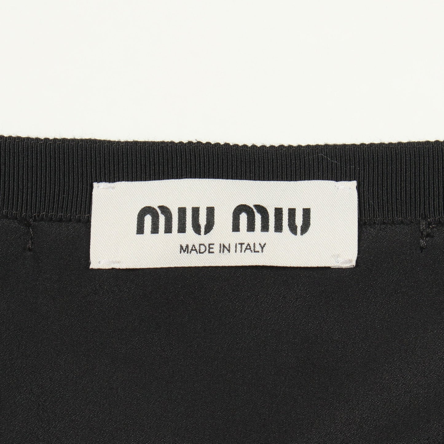 ミニ スカート ウール ブラック ミュウミュウ ボトムス miu miu