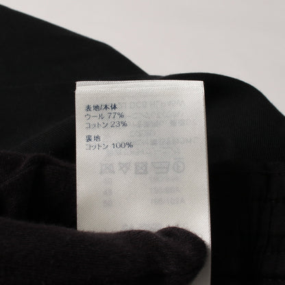 ロゴ パンツ ウール コットン ブラック ルイヴィトン ボトムス LOUIS VUITTON