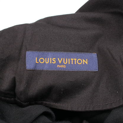 ロゴ パンツ ウール コットン ブラック ルイヴィトン ボトムス LOUIS VUITTON