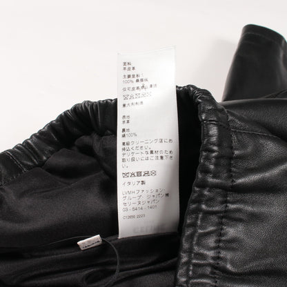 トリオンフ スカート レザー ブラック セリーヌ ボトムス CELINE