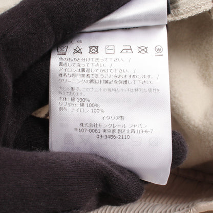 MONCLER GENIUS 3 × adidas JERSEY BOTTOMS 22 スウェットパンツ コットン ベージュ ブラック モンクレール ボトムス MONCLER
