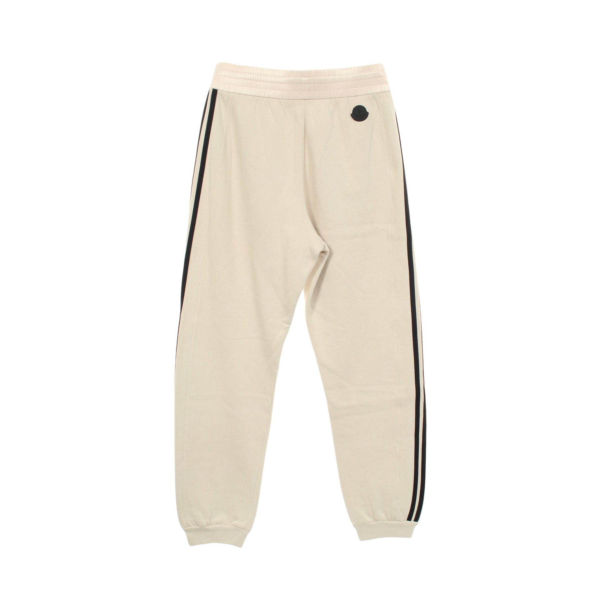 MONCLER GENIUS 3 × adidas JERSEY BOTTOMS 22 スウェットパンツ コットン ベージュ ブラック モンクレール ボトムス MONCLER