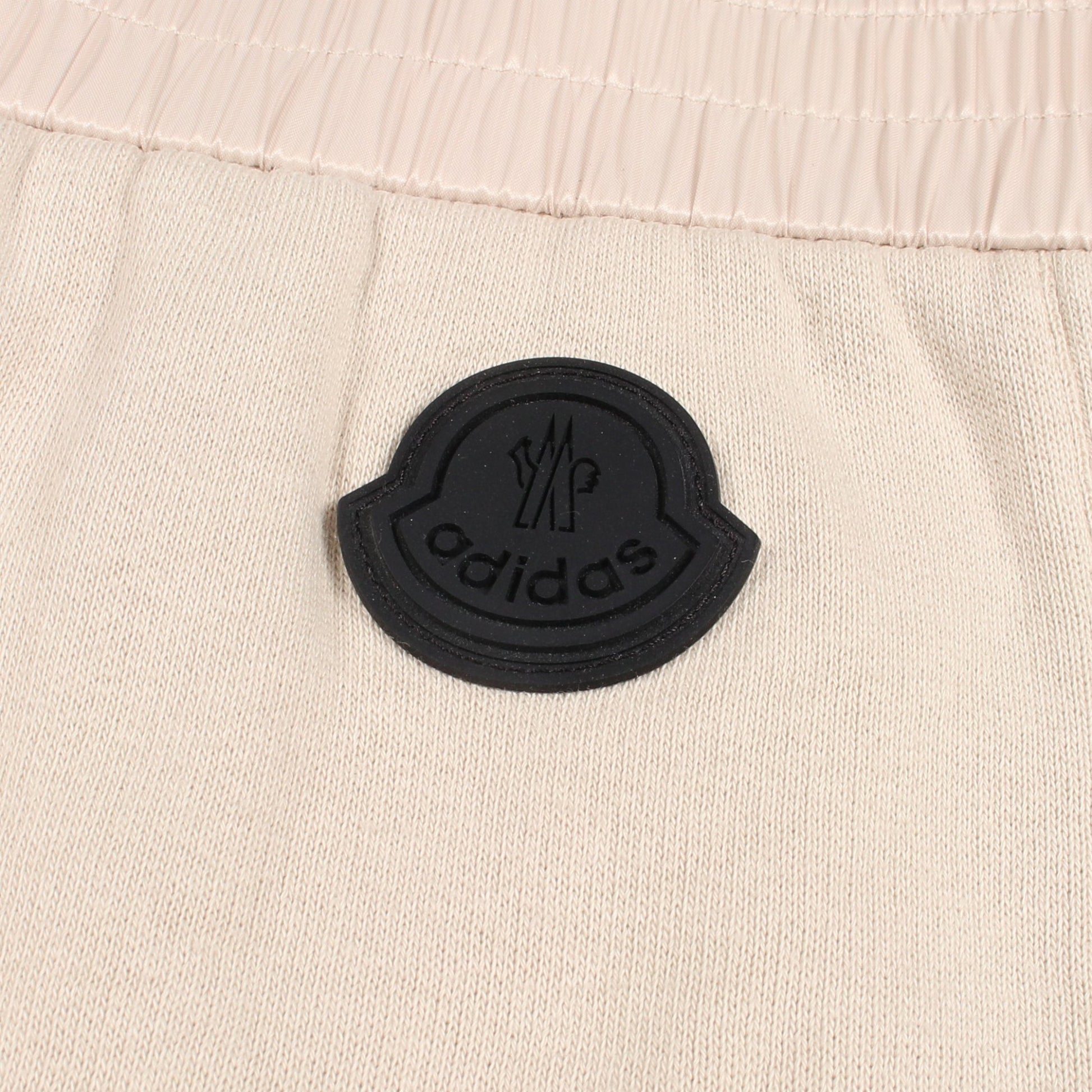 MONCLER GENIUS 3 × adidas JERSEY BOTTOMS 22 スウェットパンツ コットン ベージュ ブラック モンクレール ボトムス MONCLER