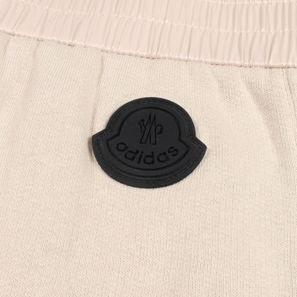 MONCLER GENIUS 3 × adidas JERSEY BOTTOMS 22 スウェットパンツ コットン ベージュ ブラック モンクレール ボトムス MONCLER