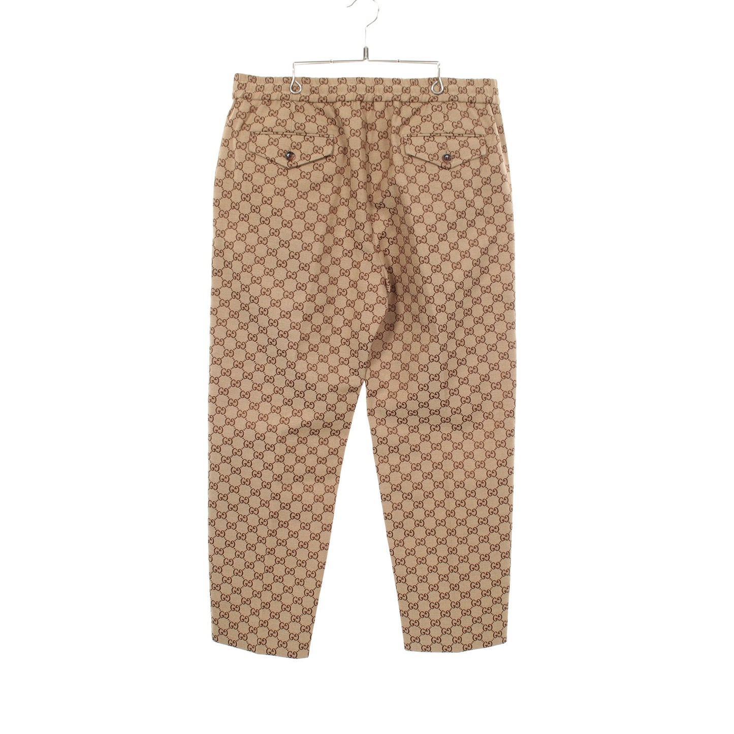 GGキャンバス イージーパンツ ジョガーパンツ コットン ベージュ グッチ ボトムス GUCCI