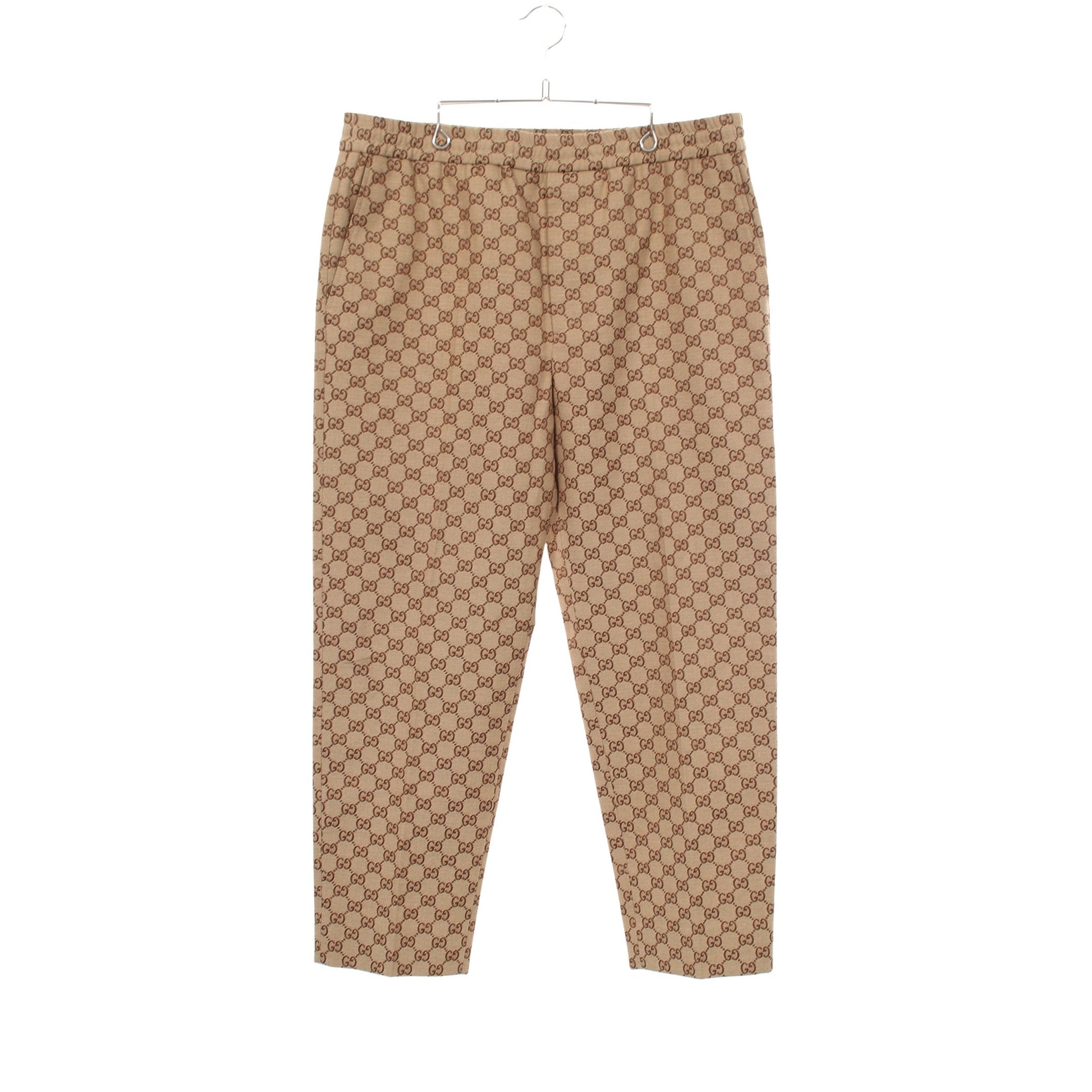 GGキャンバス イージーパンツ ジョガーパンツ コットン ベージュ グッチ ボトムス GUCCI