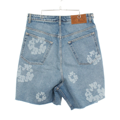 LASER WREATH DENIM SHORT ショート デニムパンツ コットン ブルー デニムティアーズ ボトムス Denim Tears