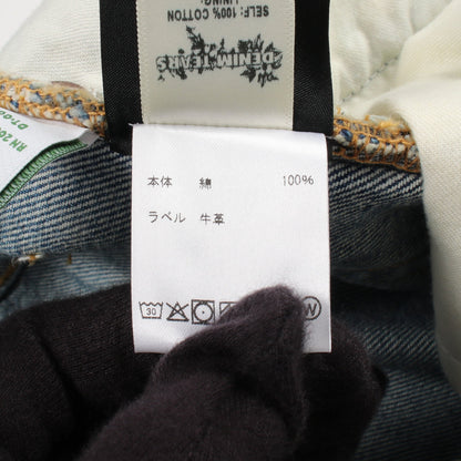 LASER WREATH DENIM SHORT ショート デニムパンツ コットン ブルー デニムティアーズ ボトムス Denim Tears