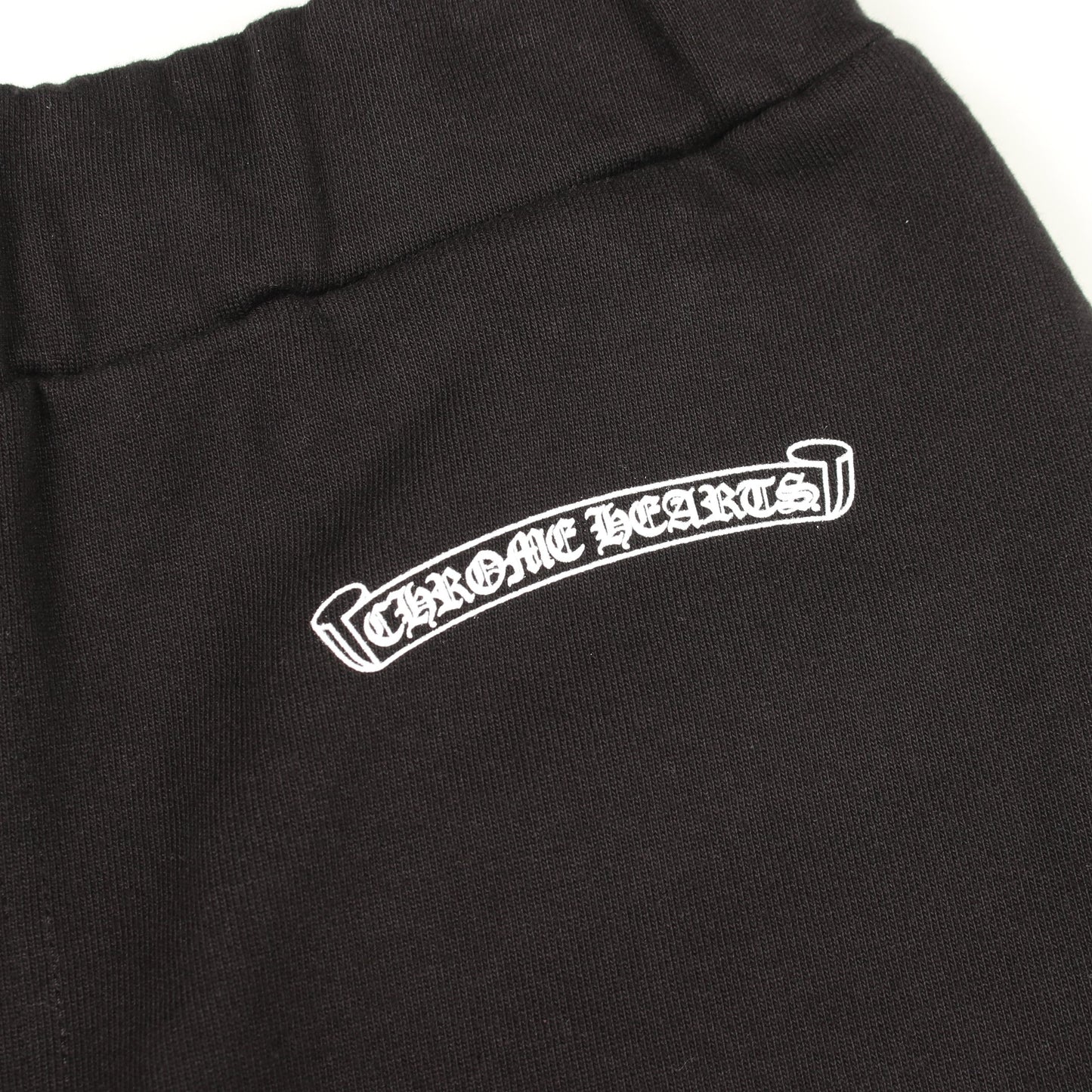 CHプラス サイドロゴ スウェットパンツ コットン ブラック クロムハーツ ボトムス Chrome Hearts